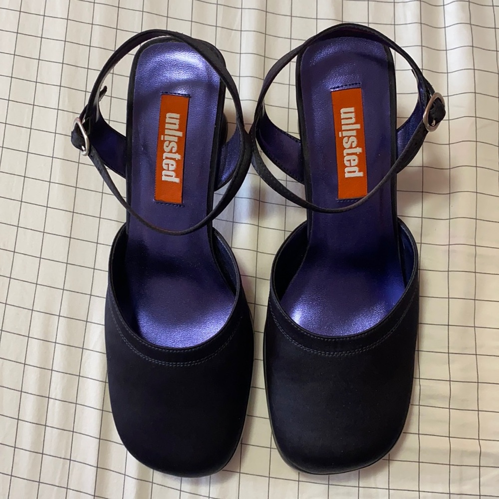 Unlisted Mary Jane kitten heels